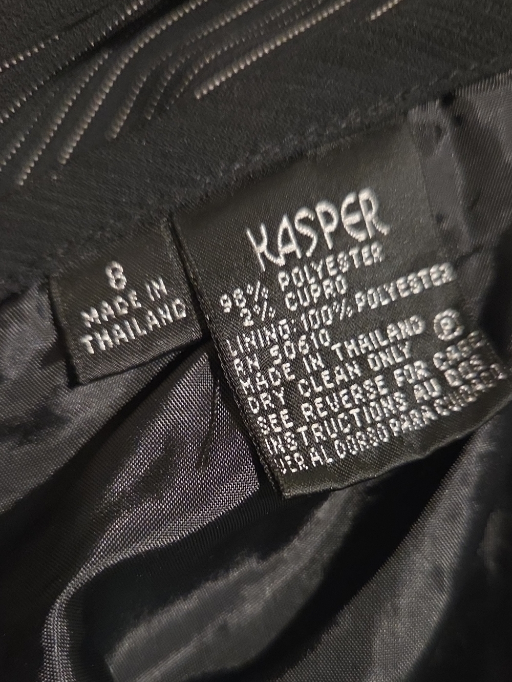 KASPER PINSTRIPE SET - Picture 11 of 11